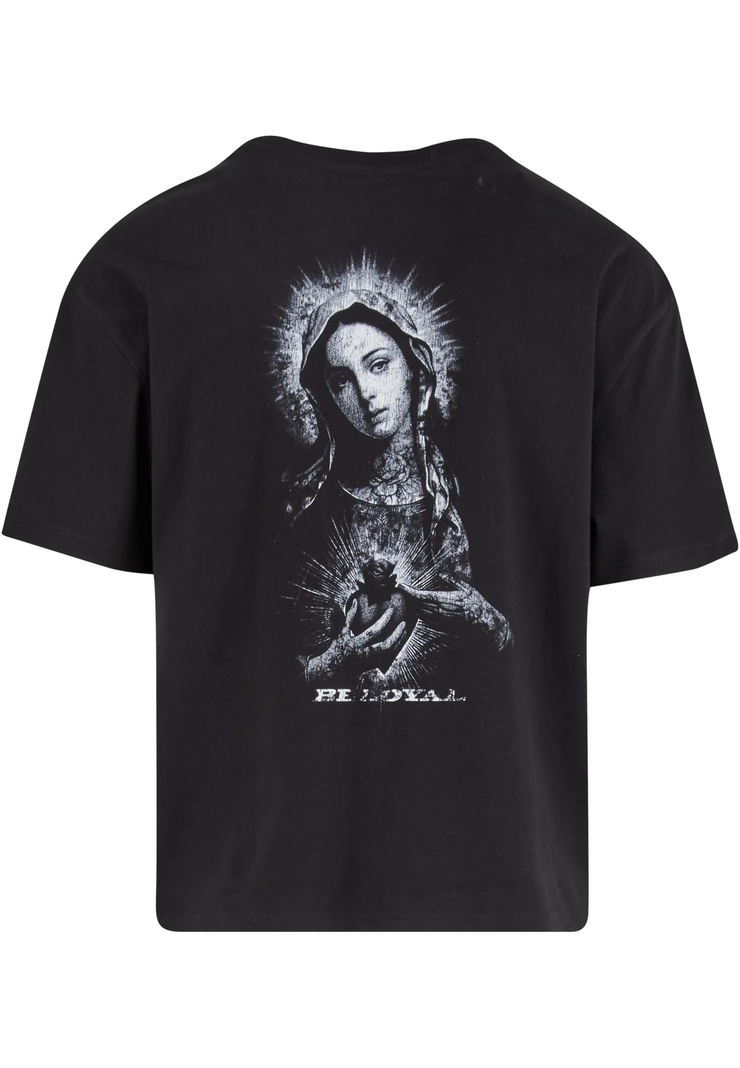 skwm-tb-MT4029_P2-00007 Distressed Mary Cropped Oversize Tee