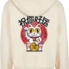 Good Luck Cat Fluffy Zip Hoody