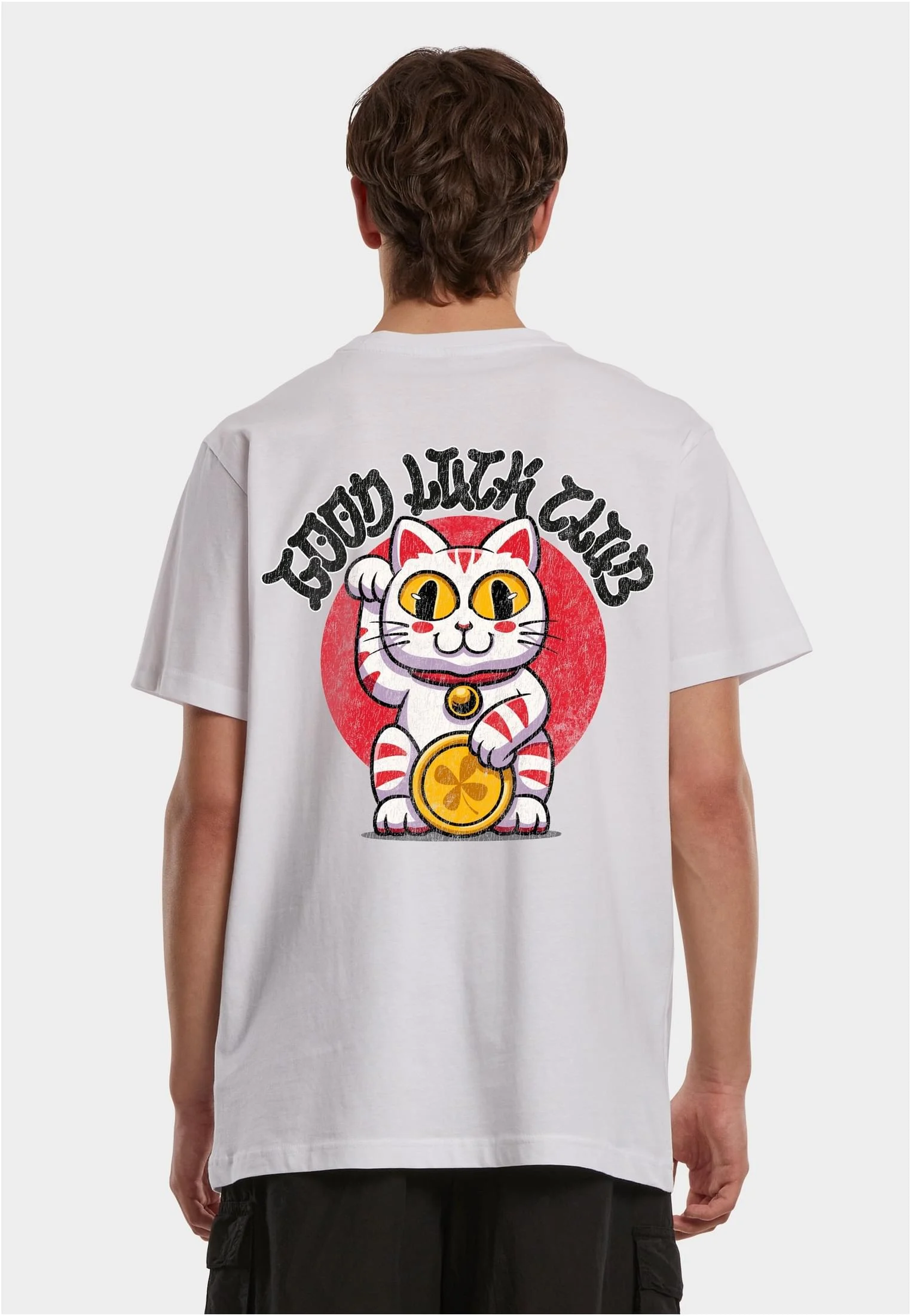 Good Luck Club Cat Tee