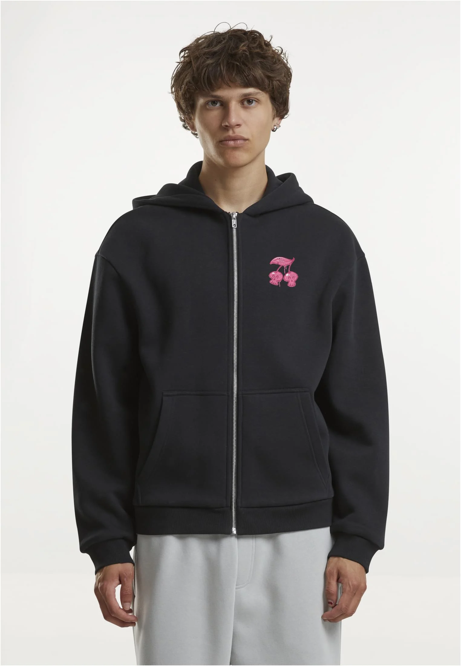Fresh to Death Cherries Fluffy Zip Hoody