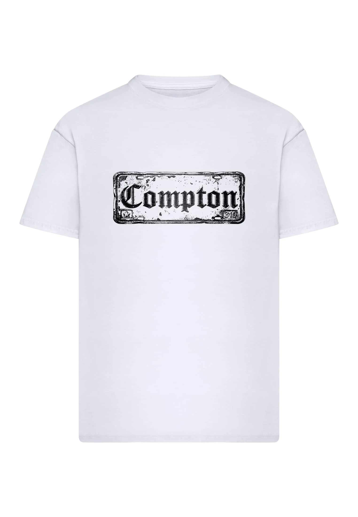 skwm-tb-MT4156_P1-00220 Compton License Plate Oversize Tee