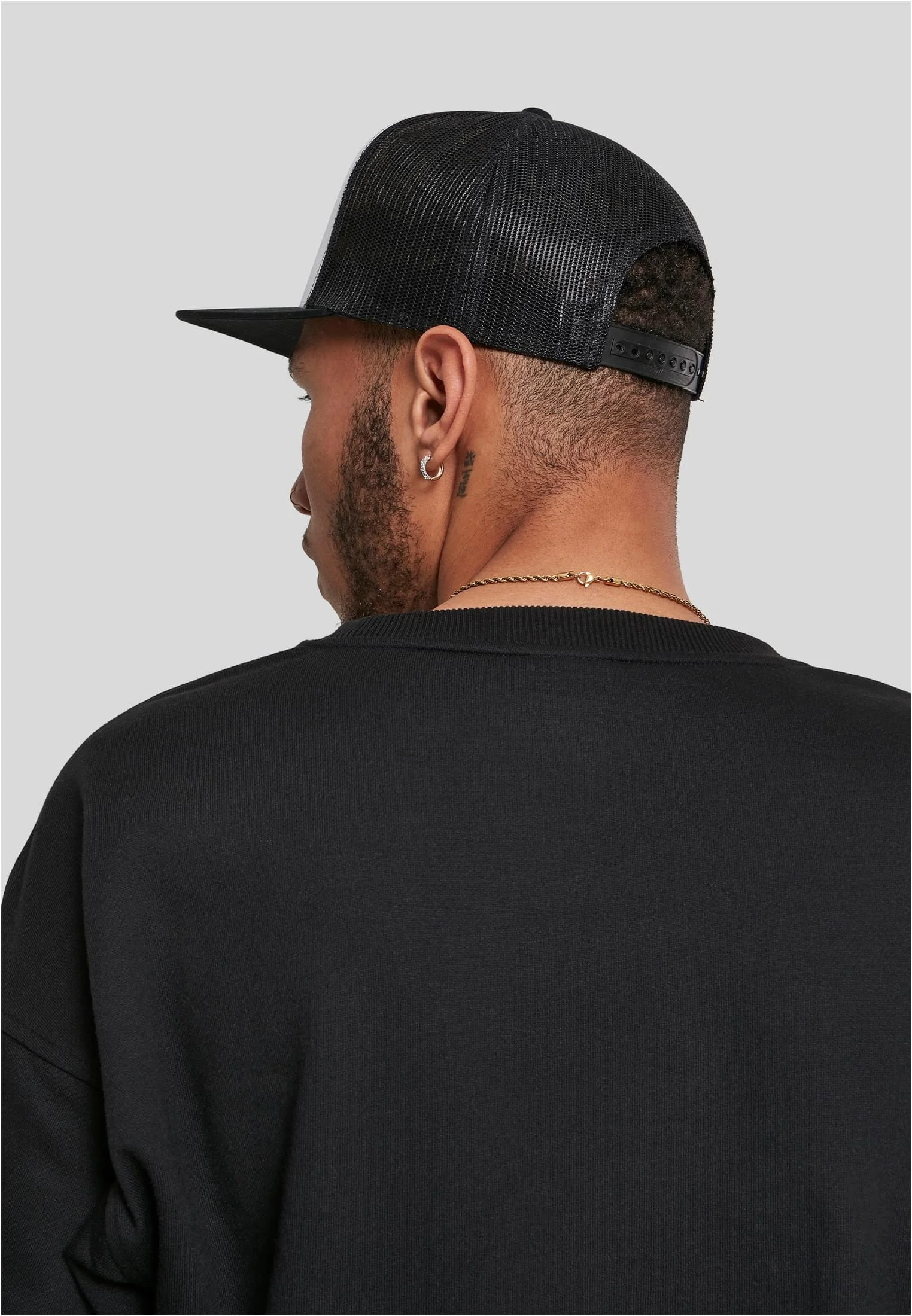 skwm-tb-MT4229_Mw2-00493 Bronx Bear Face EMV Classic Trucker Cap