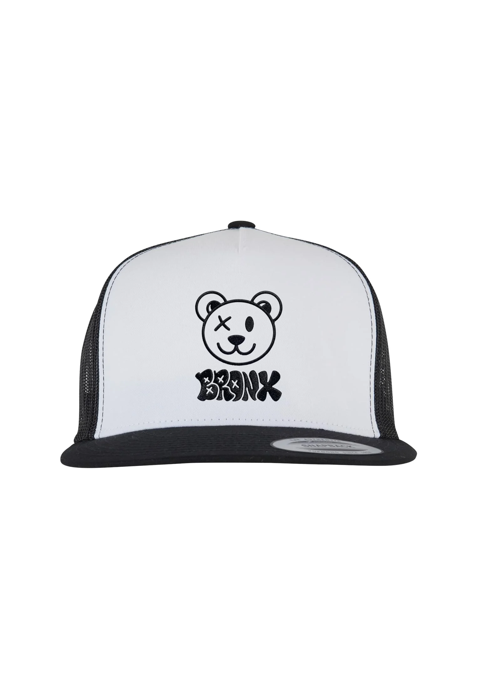 skwm-tb-MT4229_P1-00493 Bronx Bear Face EMV Classic Trucker Cap