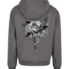 skwm-tb-MT4255_P2-03516 Cross Rosary Fluffy Zip Hoody