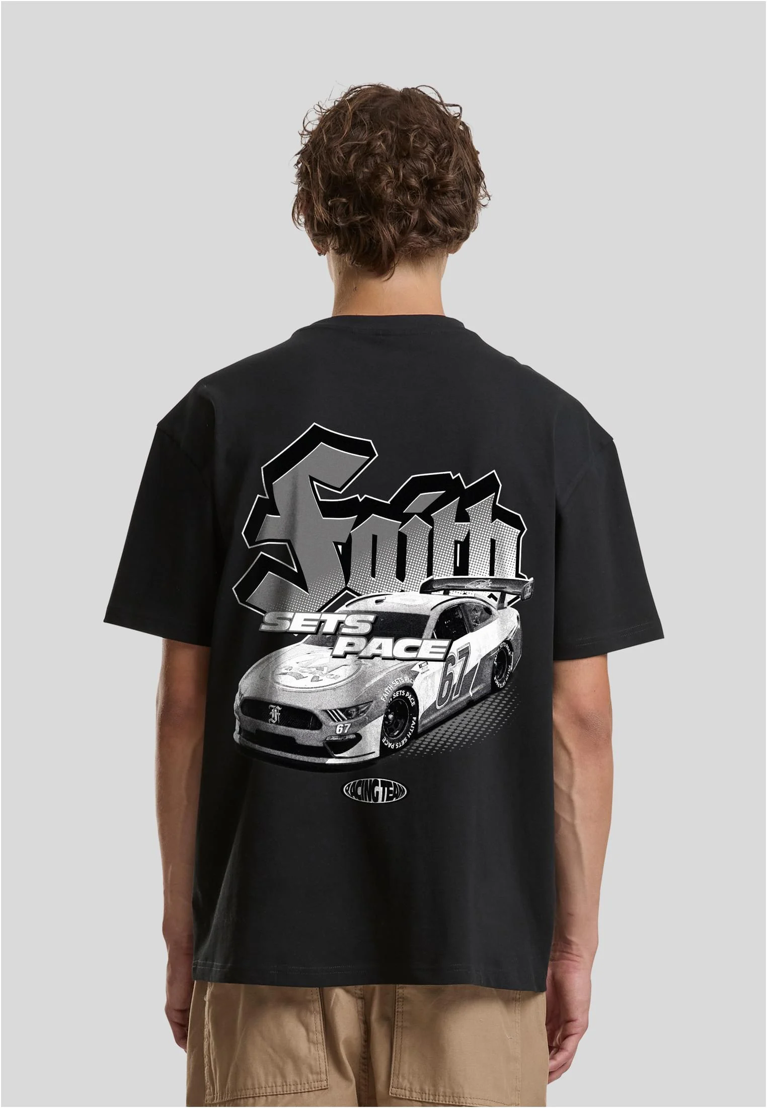 Faith Sets Pace Vintage Loose Tee