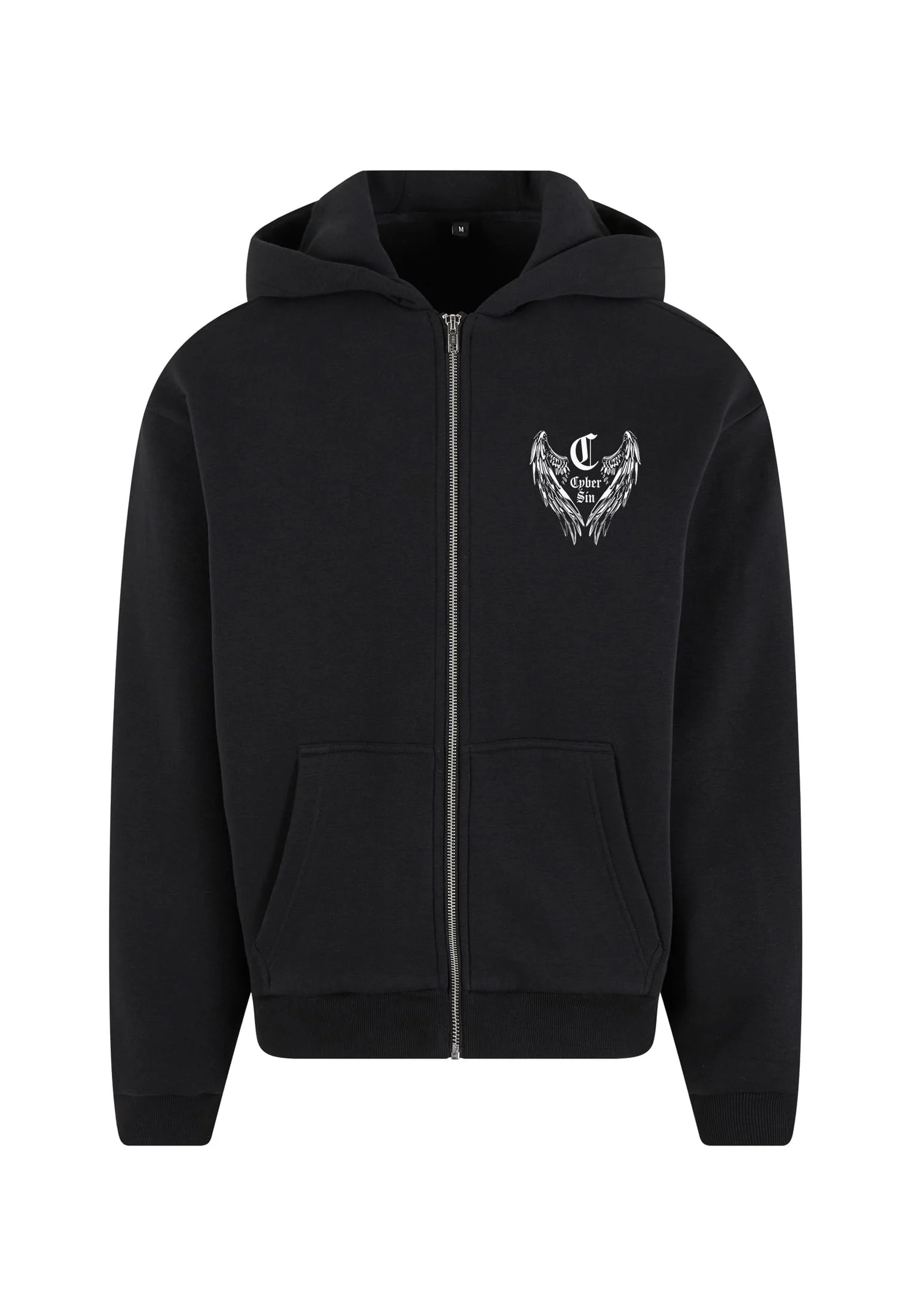 skwm-tb-MT4323_P1-00007 Chrome Wings Fluffy Zip Hoody