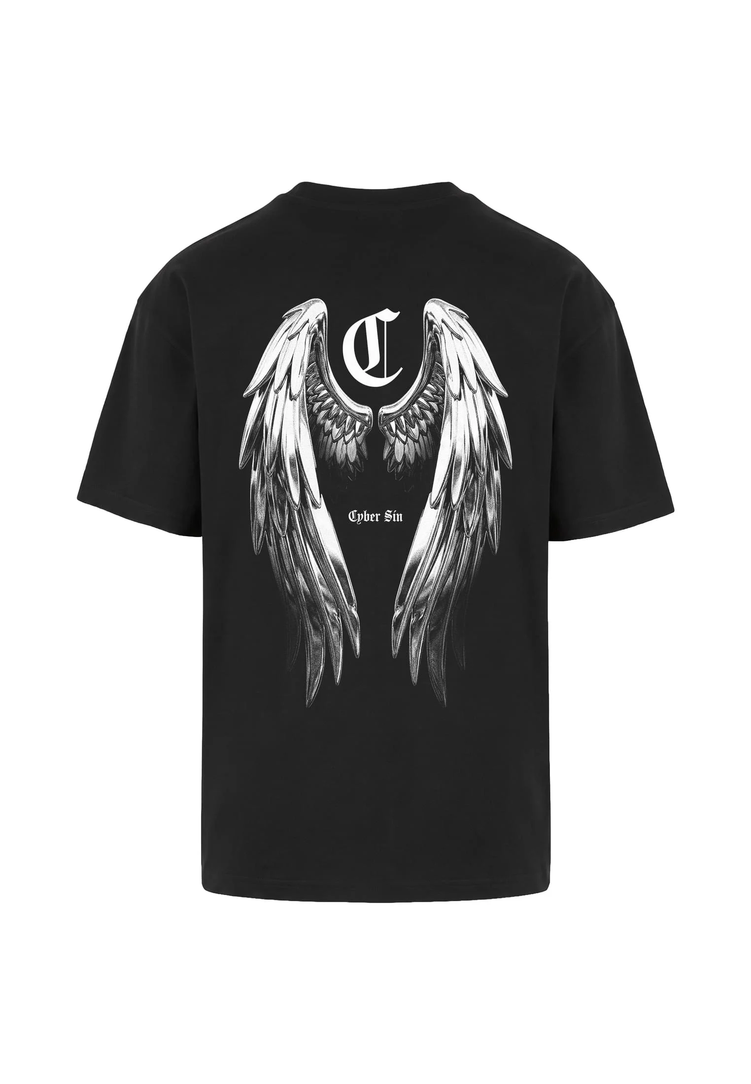skwm-tb-MT4324_P2-00007 Chrome Wings Vintage Loose Tee
