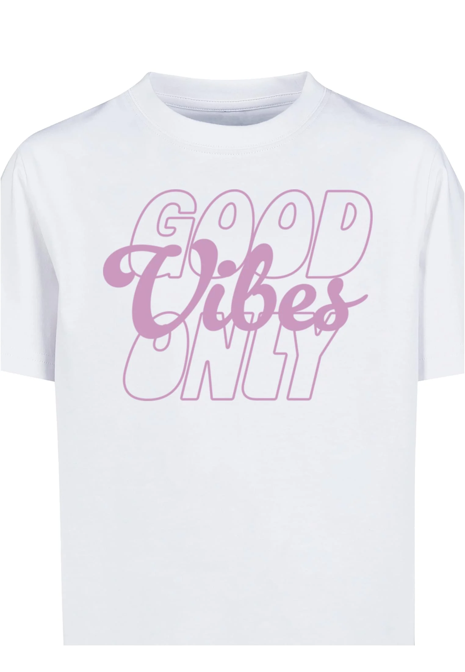 Good Vibes Only Wording Tee