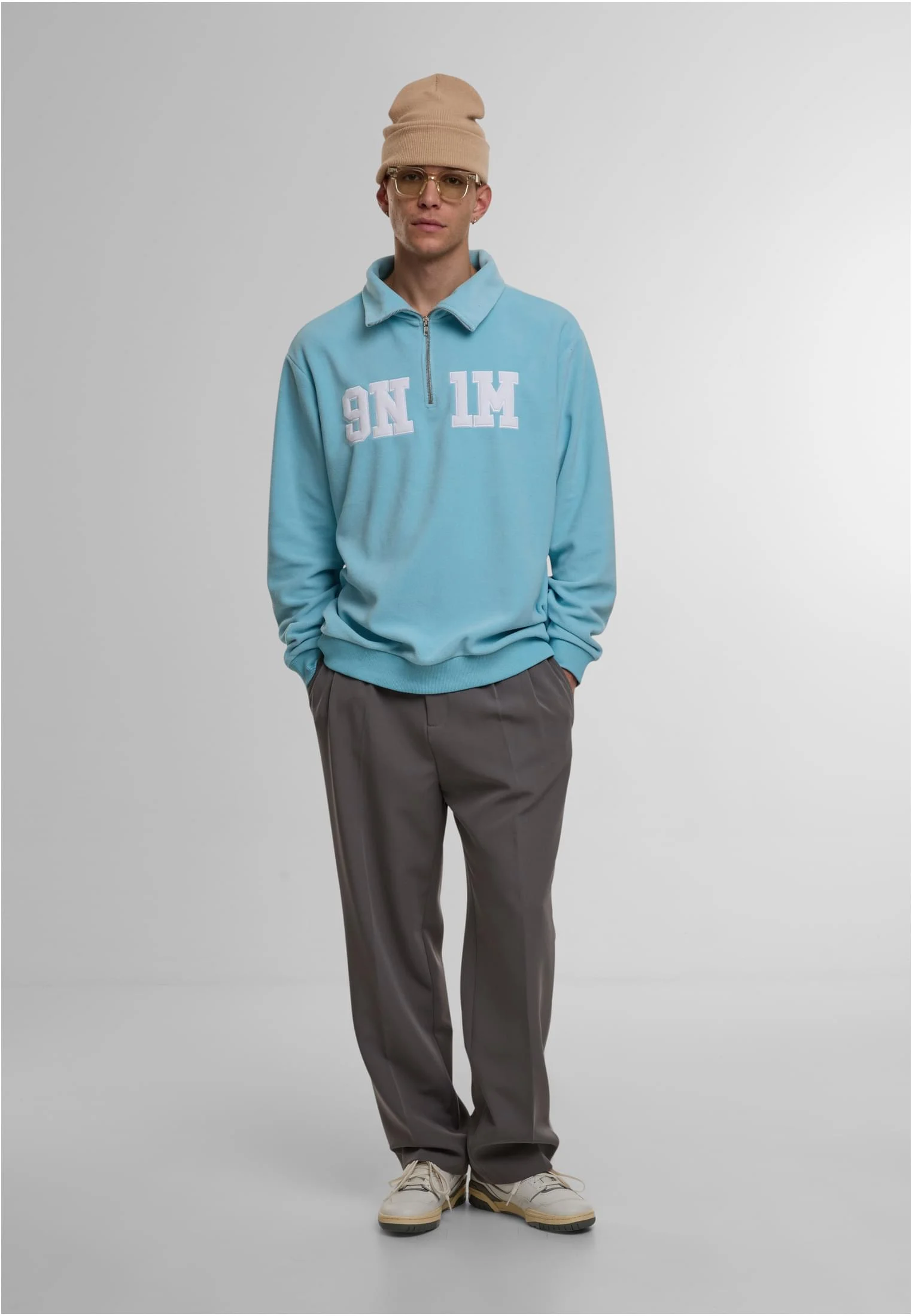 skwm-tb-SENSE159_Mw12-00217 Halfzip Sweatjacket