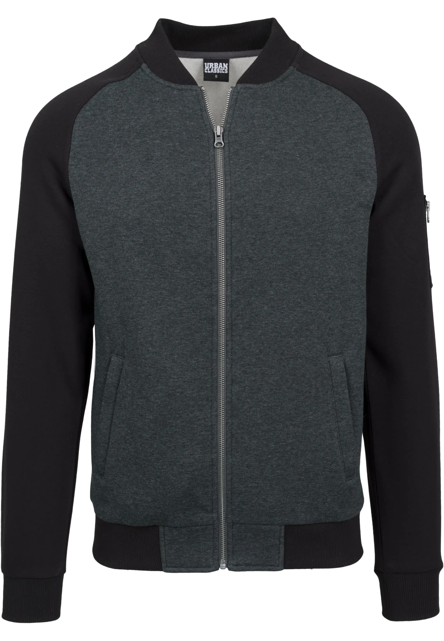 2-Tone Raglan Sweat Bomber