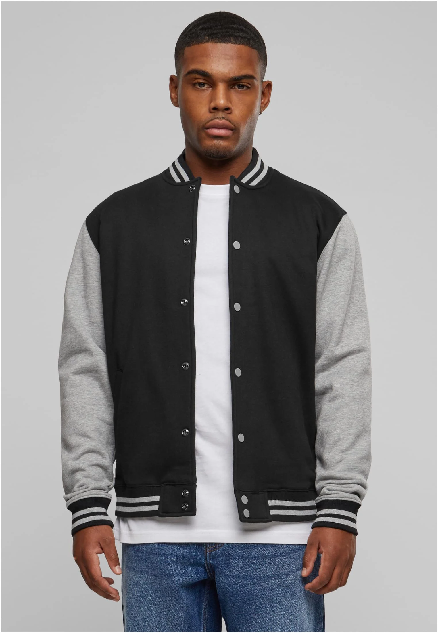 2-tone College Sweatjacket