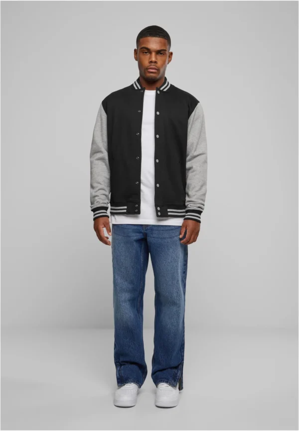 2-tone College Sweatjacket