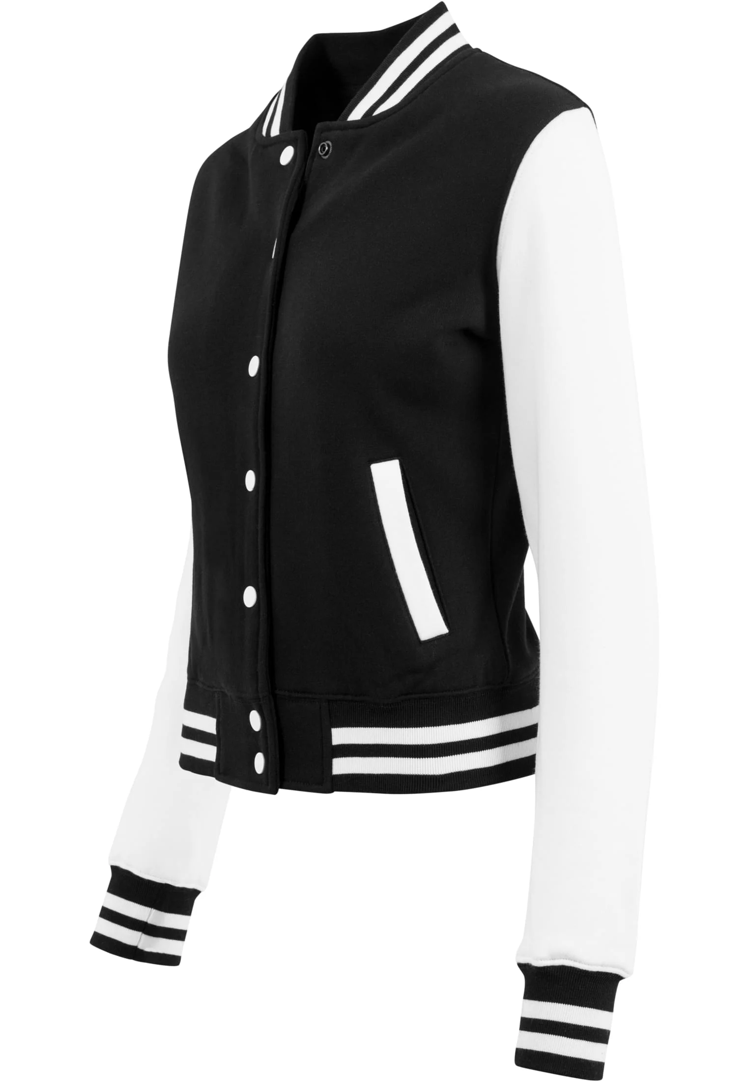 Ladies 2-tone College Sweatjacket