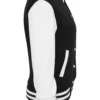 Ladies 2-tone College Sweatjacket