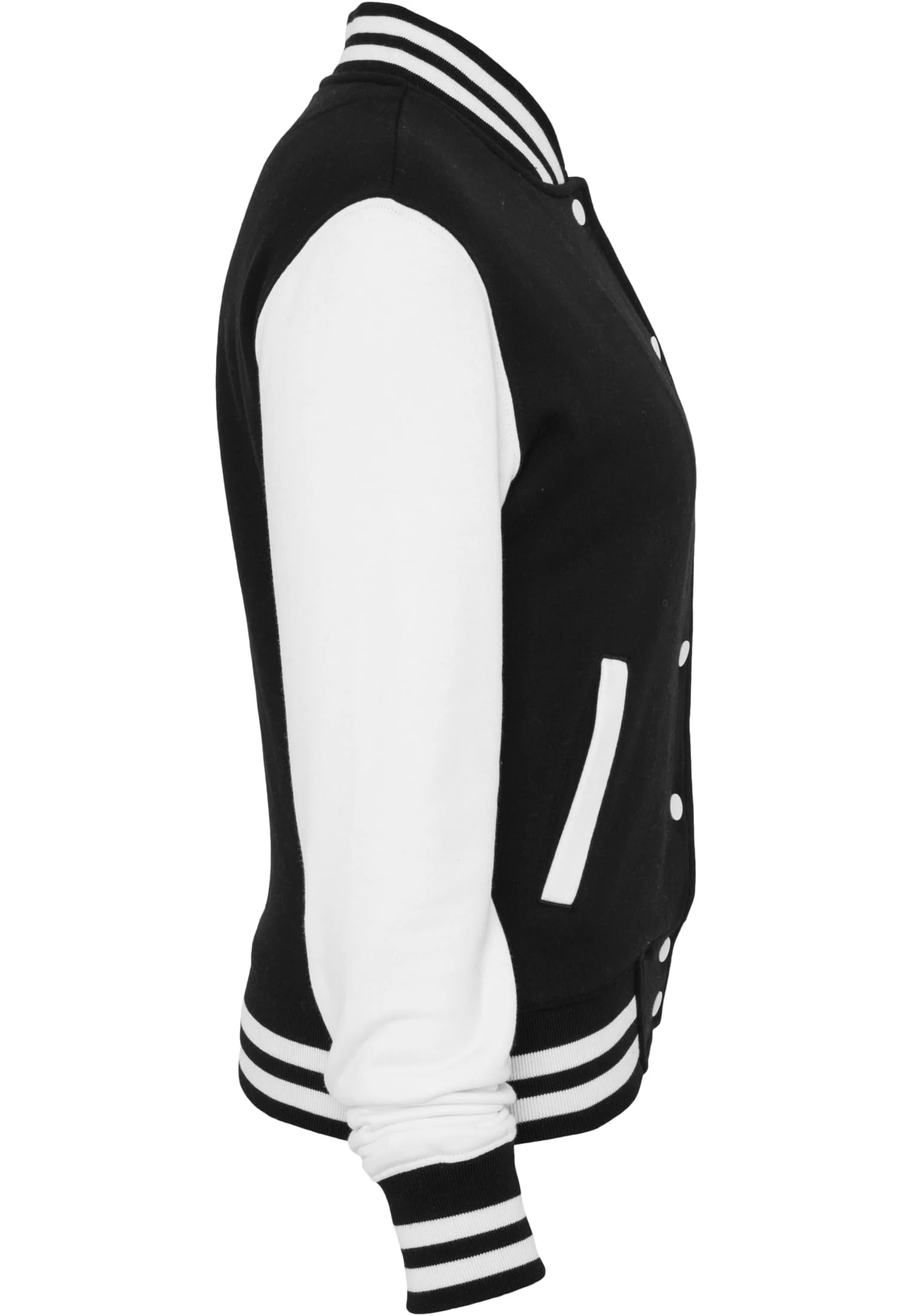 Ladies 2-tone College Sweatjacket