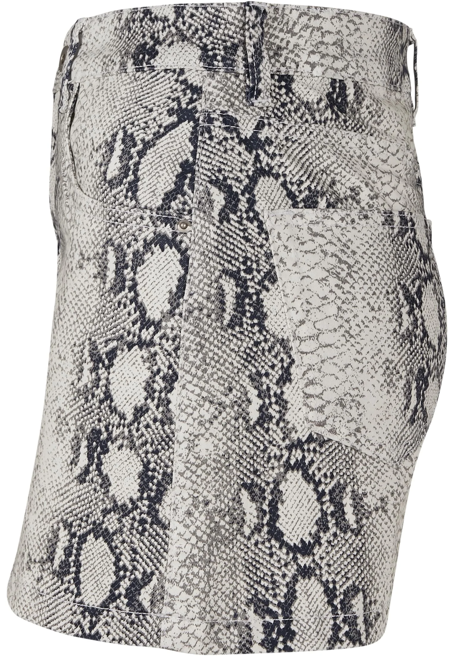 skwm-tb-TB2850_P4-02049 Ladies Animal Stretch Twill Skirt