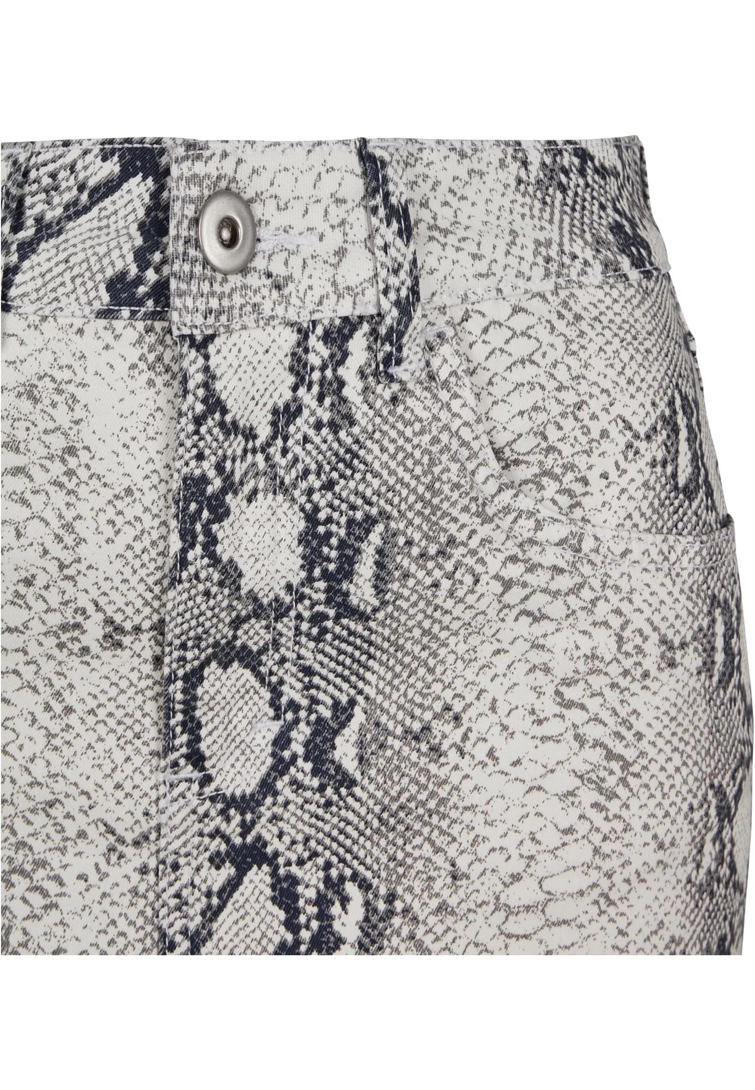 skwm-tb-TB2850_P7-02049 Ladies Animal Stretch Twill Skirt