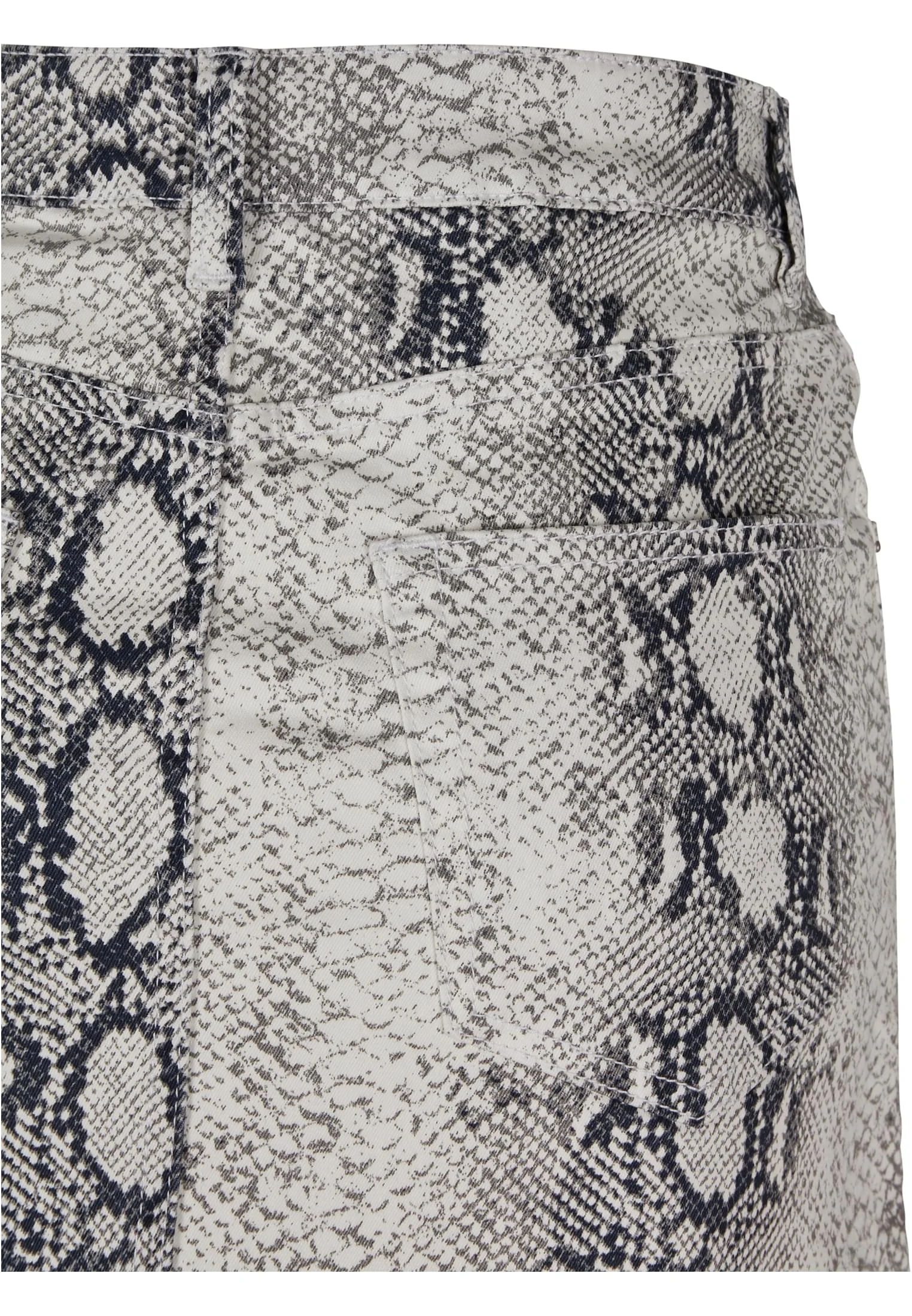skwm-tb-TB2850_P8-02049 Ladies Animal Stretch Twill Skirt