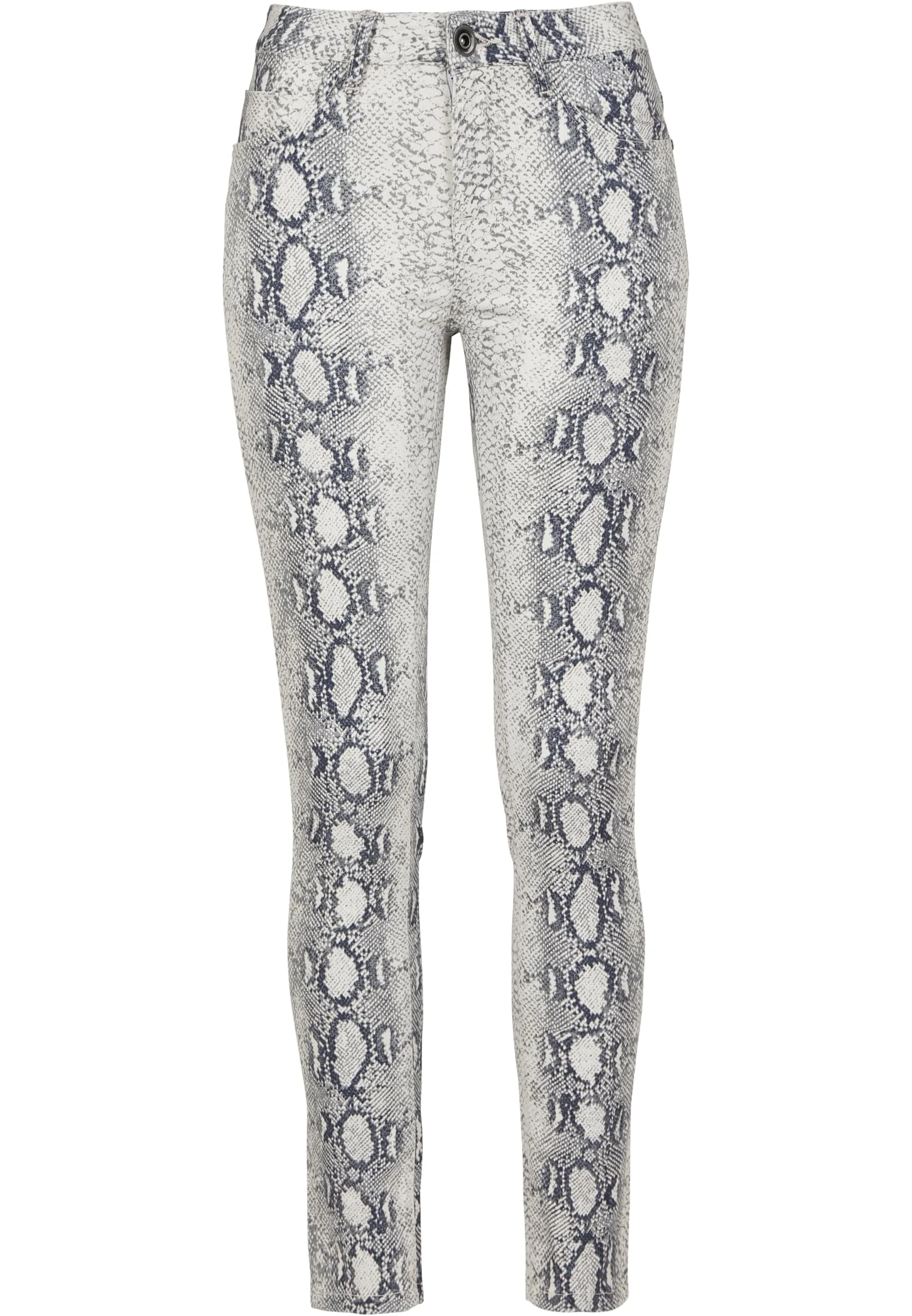 Ladies Animal Stretch Twill Skinny Pants