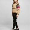 Ladies AOP Mixed Pull Over Jacket