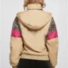 Ladies AOP Mixed Pull Over Jacket