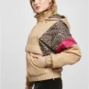Ladies AOP Mixed Pull Over Jacket
