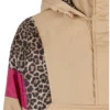 Ladies AOP Mixed Pull Over Jacket