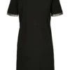 Ladies Boxy Lace Hem Tee Dress