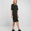skwm-tb-TB4091_Mw12-00007_e5169311-dbe4-4424-9ddc-668d37f9a20b Ladies Essentials Oversized Slit Tee Dress
