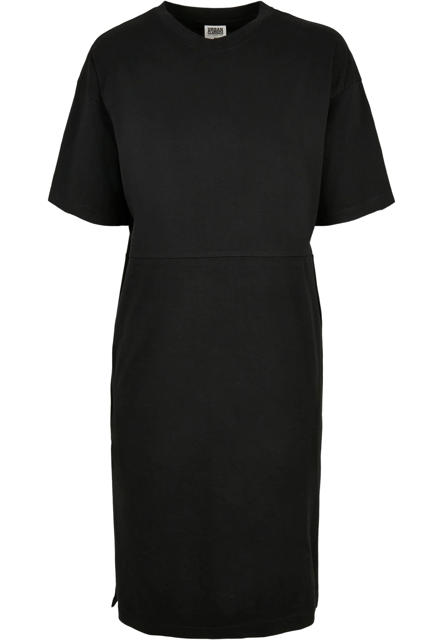 skwm-tb-TB4091_P1-00007_621d5042-3cdc-4537-bbd9-4cbccafeac1f Ladies Essentials Oversized Slit Tee Dress