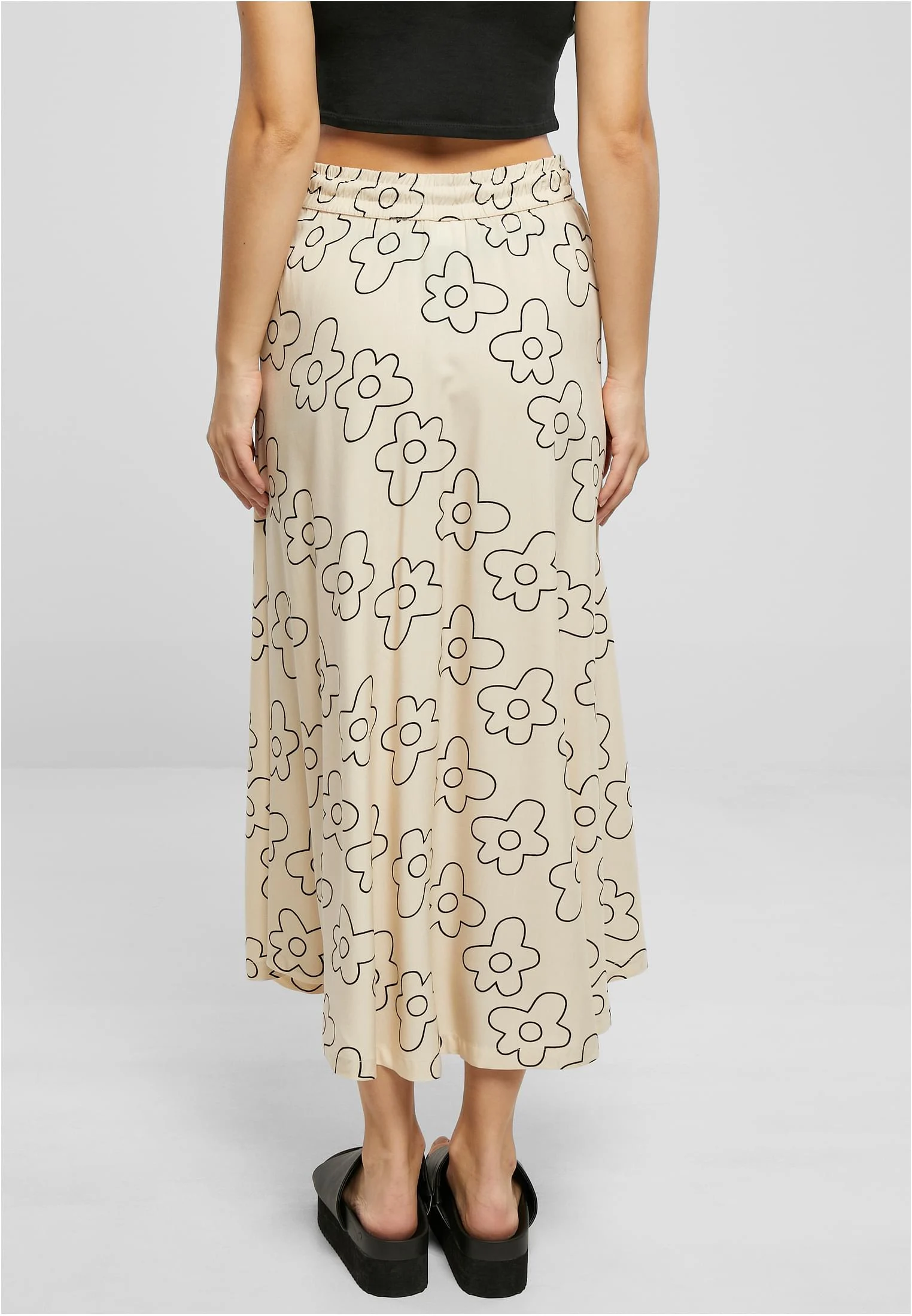Ladies Viscose Midi Skirt