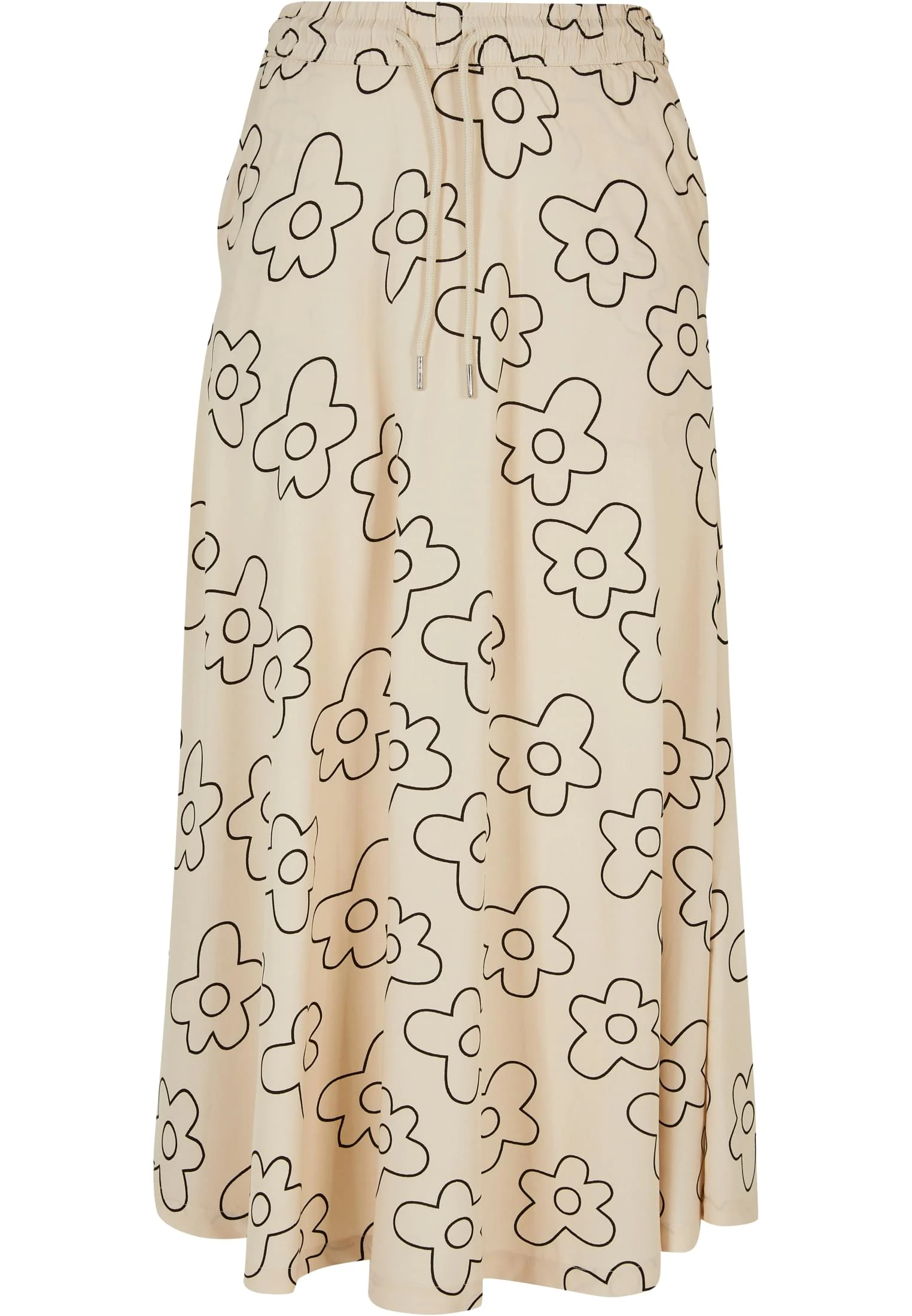 Ladies Viscose Midi Skirt