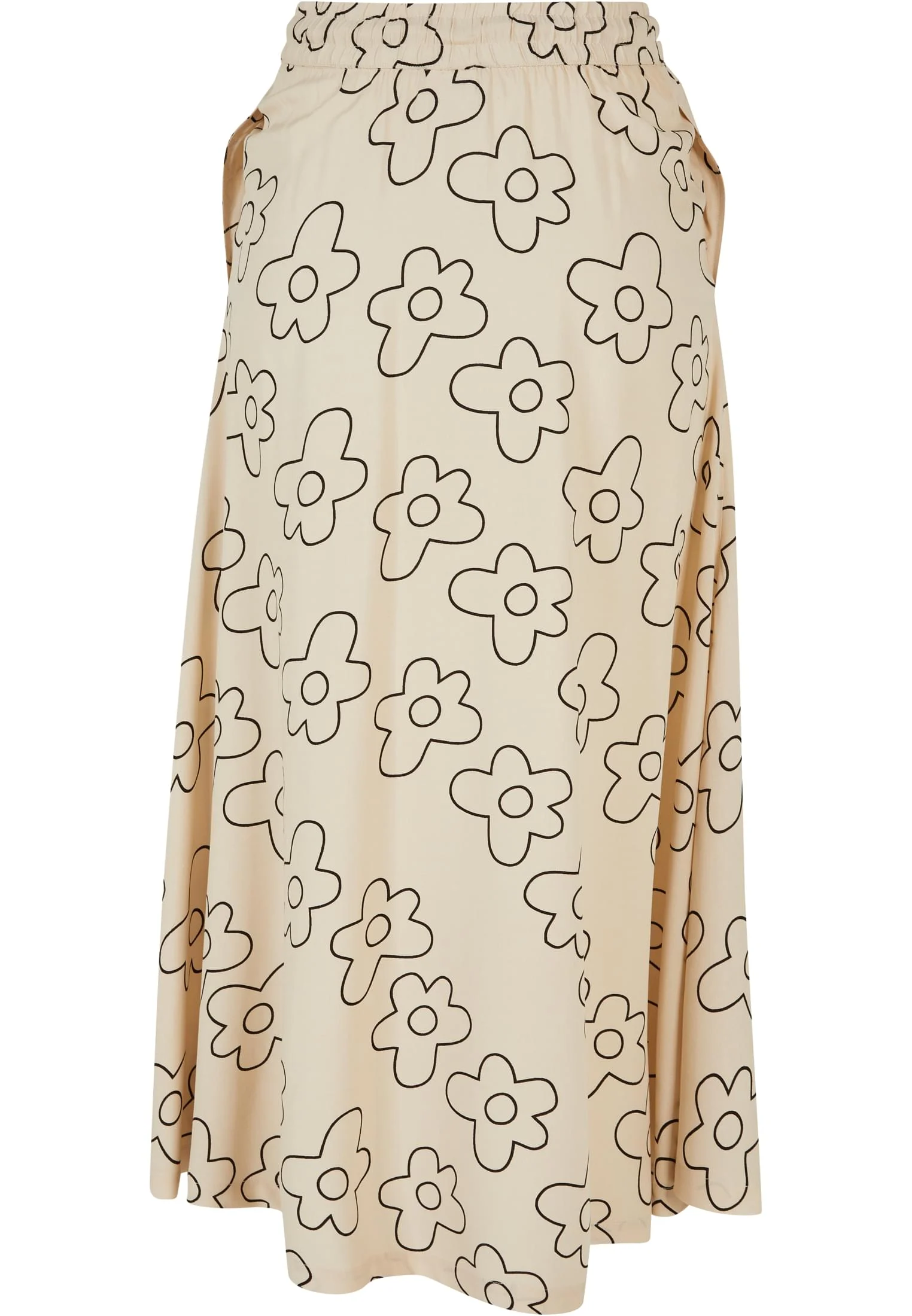 Ladies Viscose Midi Skirt