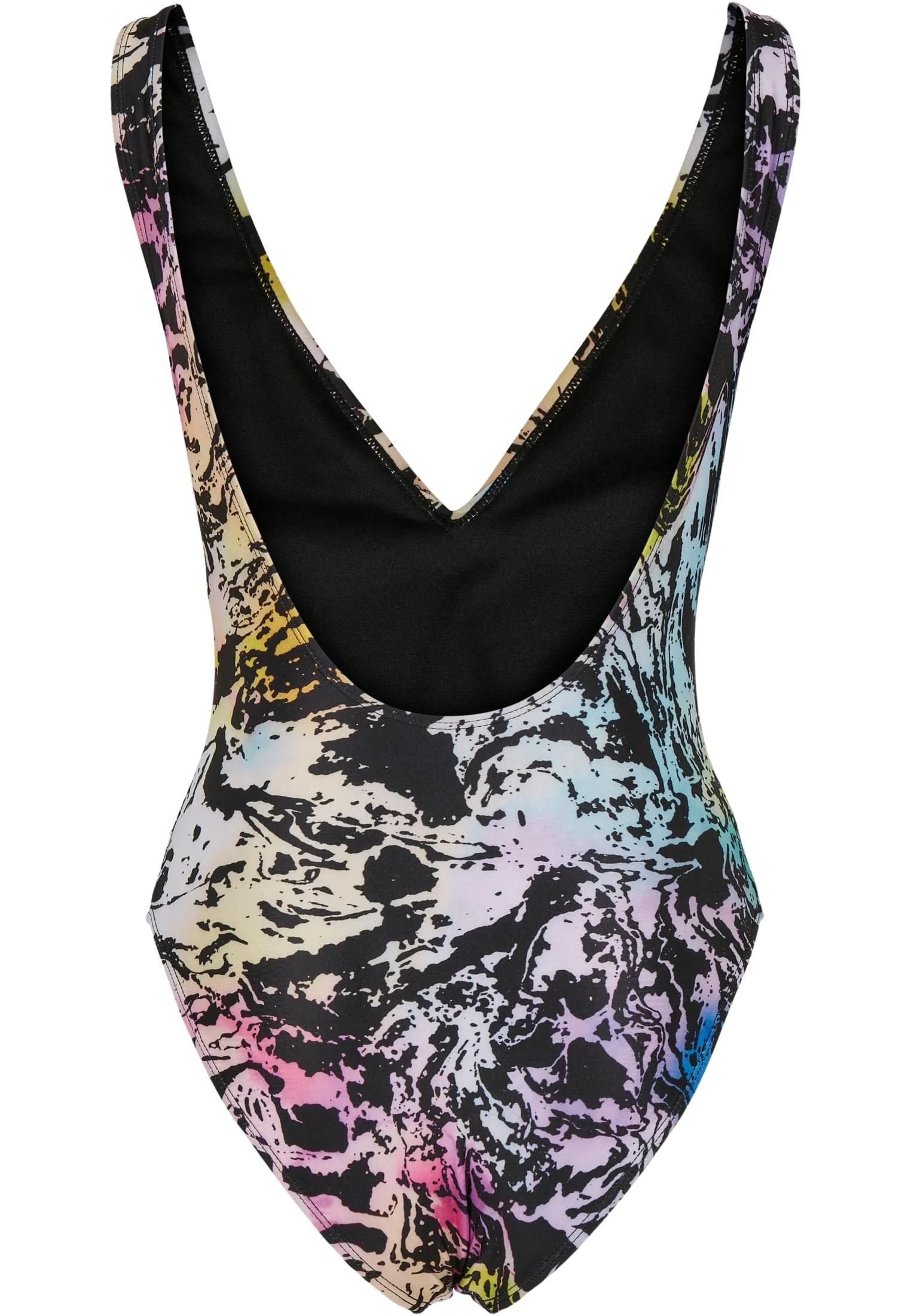 skwm-tb-TB4115_P2-02936_554e3dc3-8705-425f-ae42-d7701554c2e1 Ladies Essentials Pattern High Leg Swimsuit