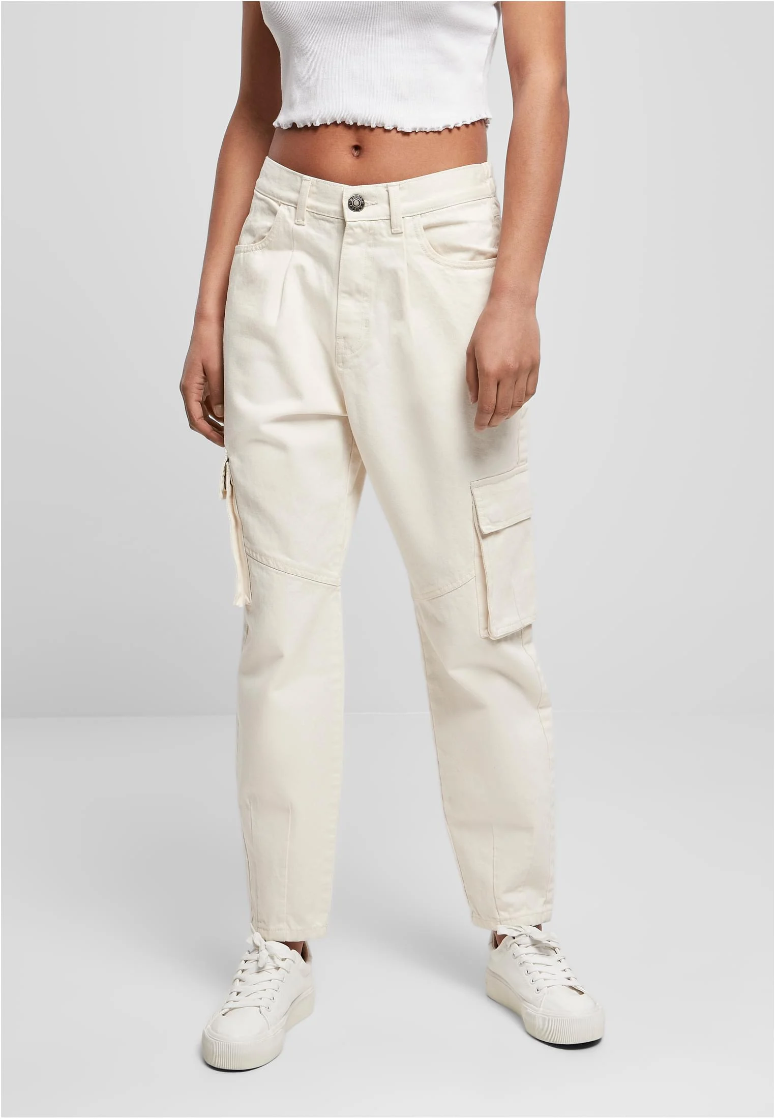 Ladies Ballon Fit Cargo Twill Pants