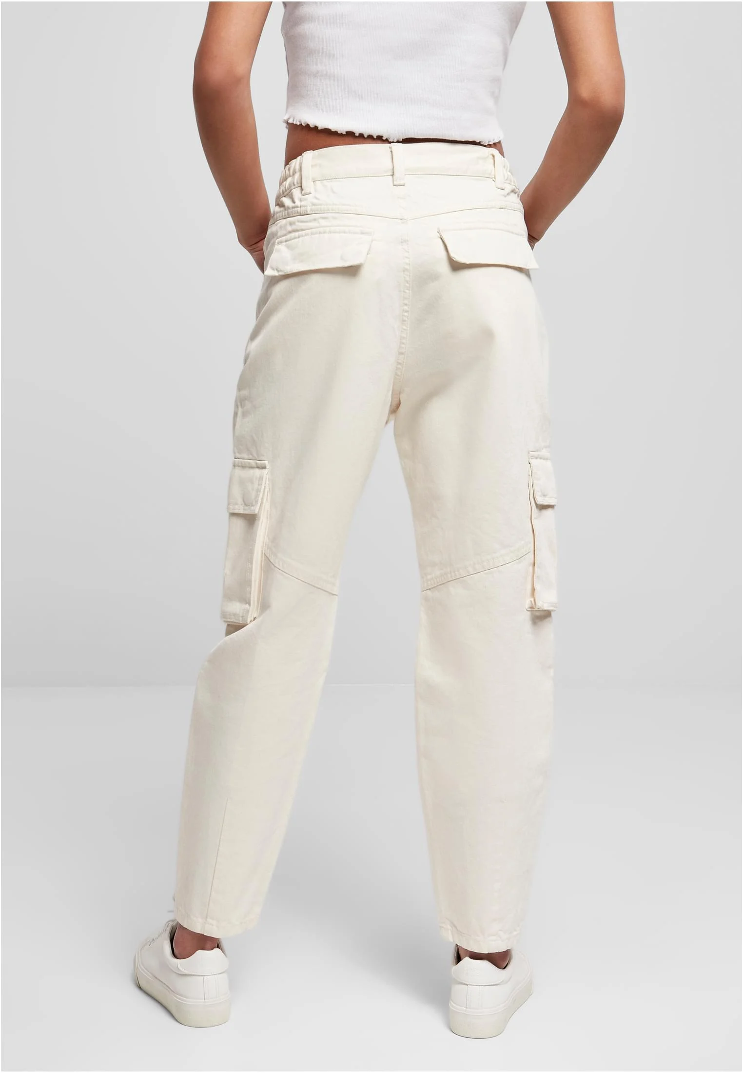 skwm-tb-TB4361_Mw2-02903 Ladies Ballon Fit Cargo Twill Pants