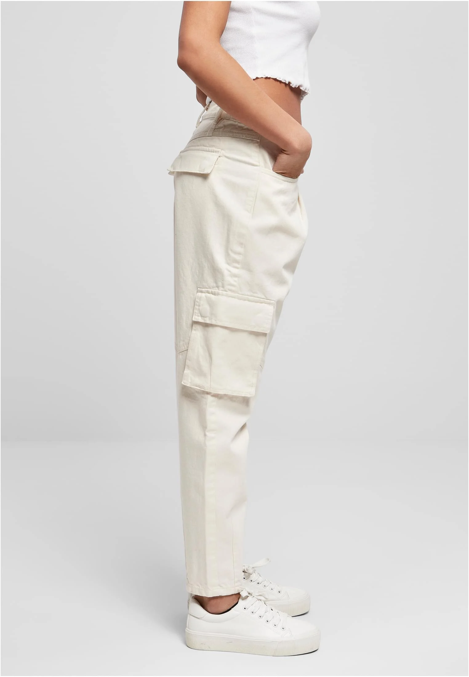 skwm-tb-TB4361_Mw5-02903 Ladies Ballon Fit Cargo Twill Pants
