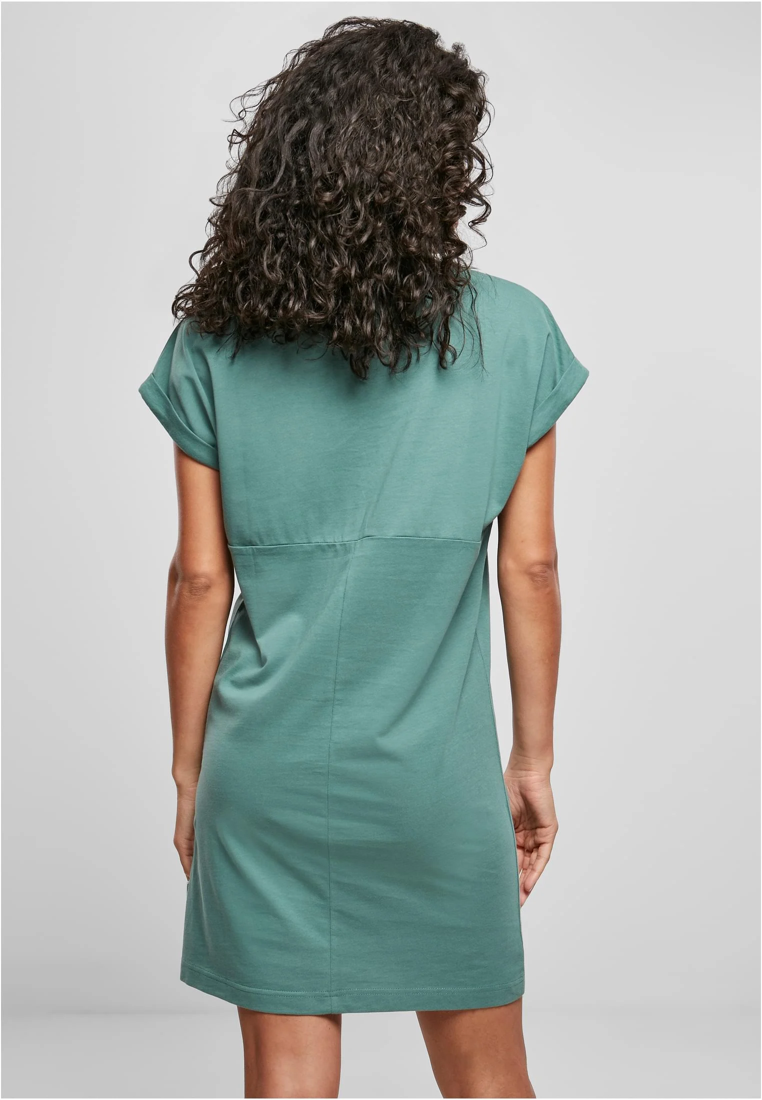 Ladies Essentials Cotton Cut On Sleeve Tee Dress