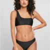 Ladies Essentials Asymmetric Tank Top Bikini