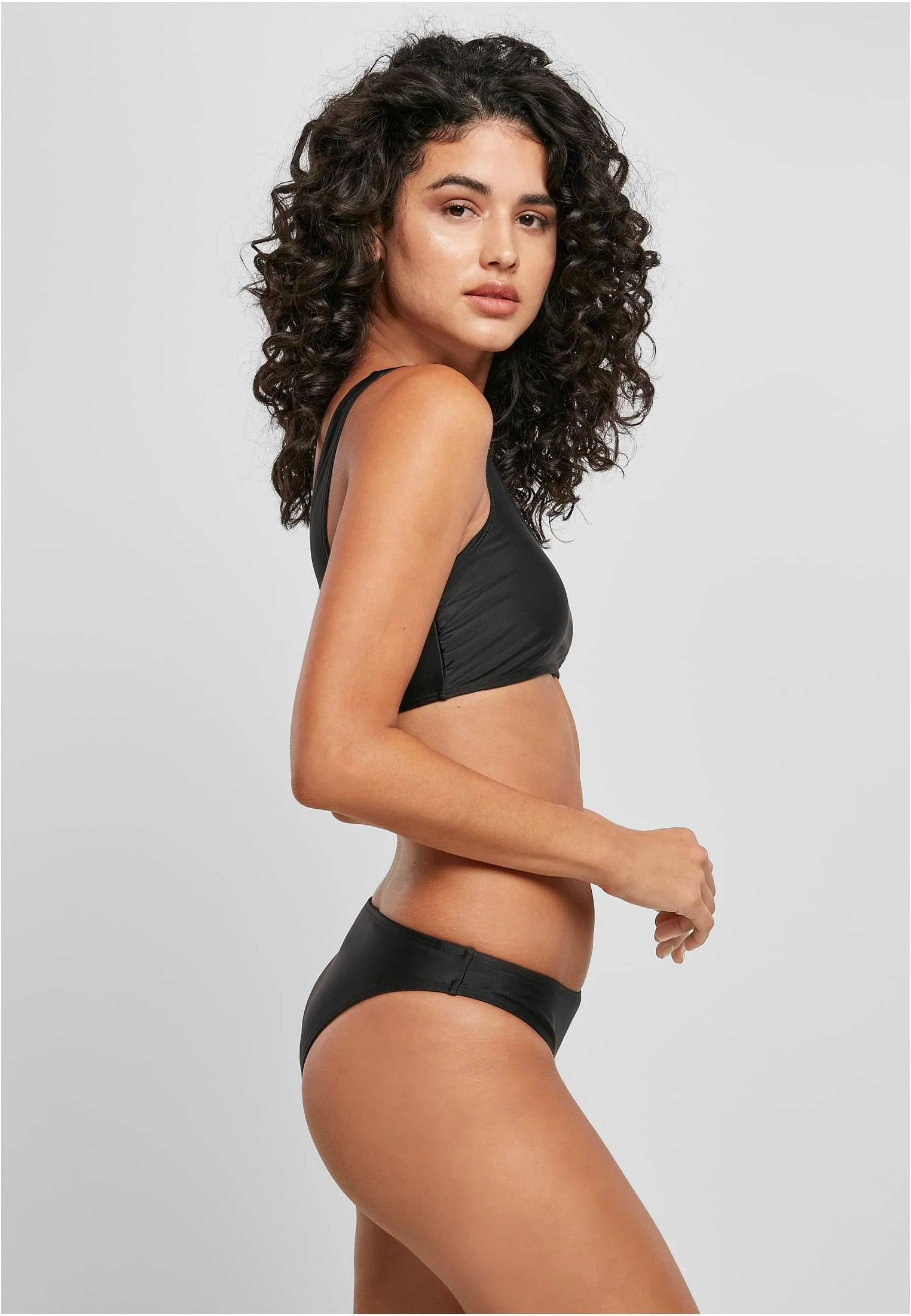 Ladies Essentials Asymmetric Tank Top Bikini