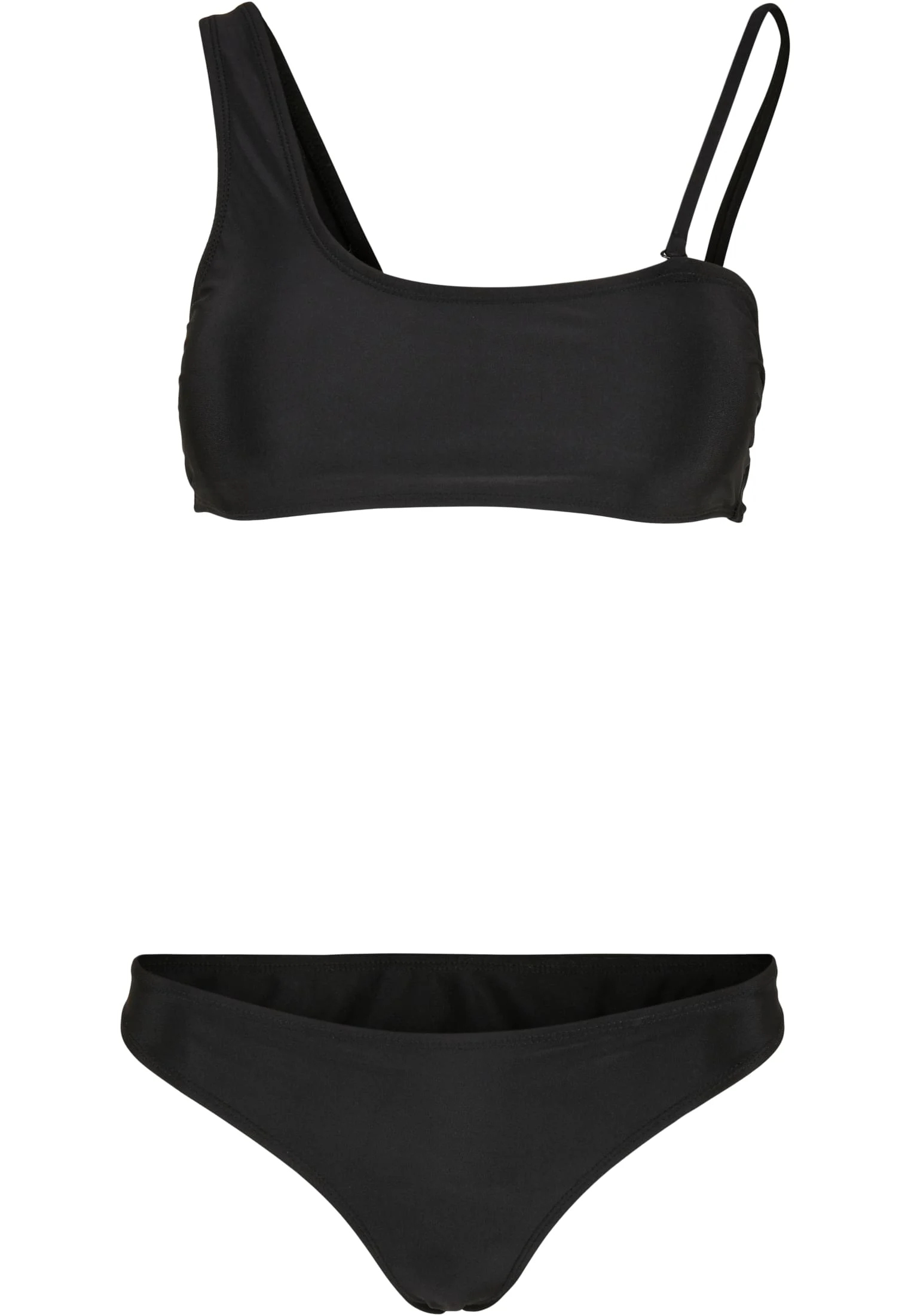 Ladies Essentials Asymmetric Tank Top Bikini