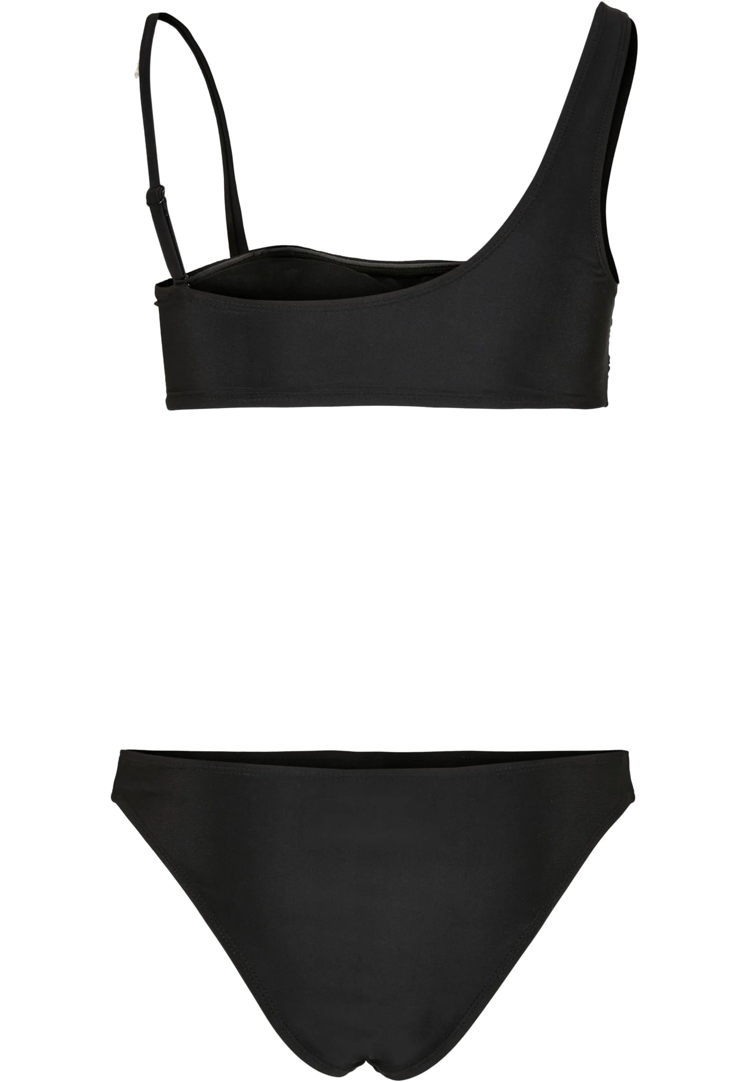 Ladies Essentials Asymmetric Tank Top Bikini