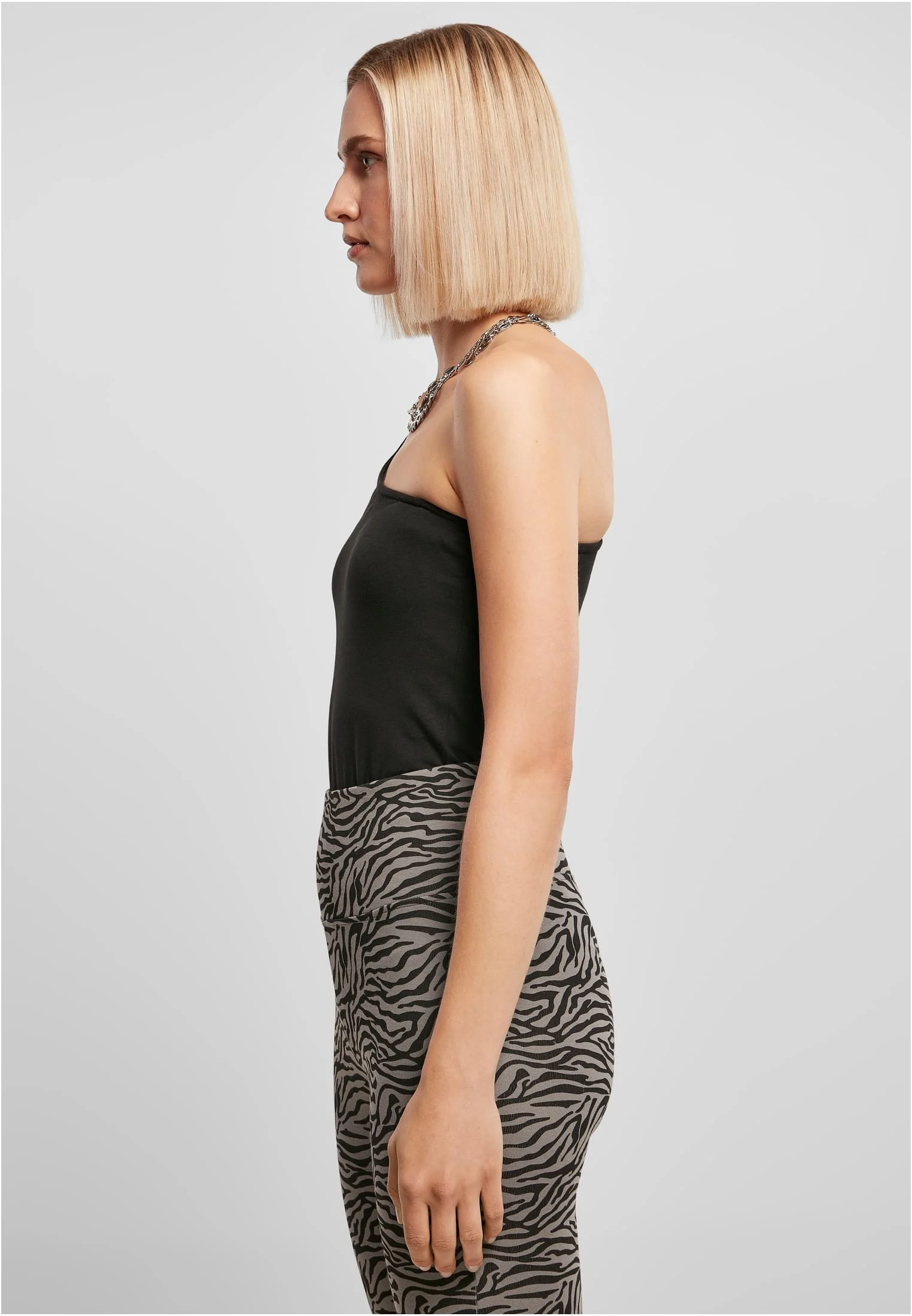 skwm-tb-TB4532_Mw4-00007 Ladies Essentials Asymmetric One Sleeve Body