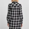 skwm-tb-TB4553_Mw2-00826_5a16e380-cd64-4ab1-b244-ee40b3fc60cf Ladies Cotton Check Shirt Dress