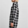 skwm-tb-TB4553_Mw4-00826_b85aa304-ddc9-49c8-985c-6ccb90639164 Ladies Cotton Check Shirt Dress
