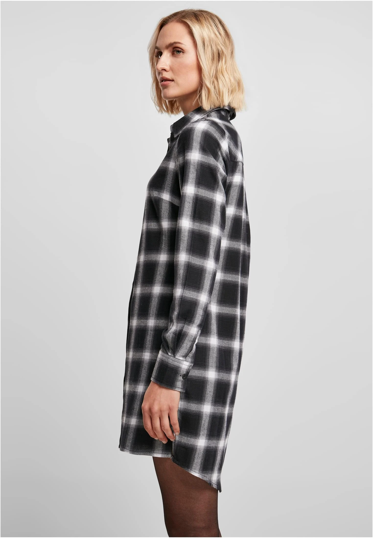 skwm-tb-TB4553_Mw4-00826_b85aa304-ddc9-49c8-985c-6ccb90639164 Ladies Cotton Check Shirt Dress