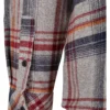 skwm-tb-TB4696_P10-00661 Heavy Curved Oversized Checked Shirt