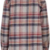 skwm-tb-TB4696_P2-00661 Heavy Curved Oversized Checked Shirt