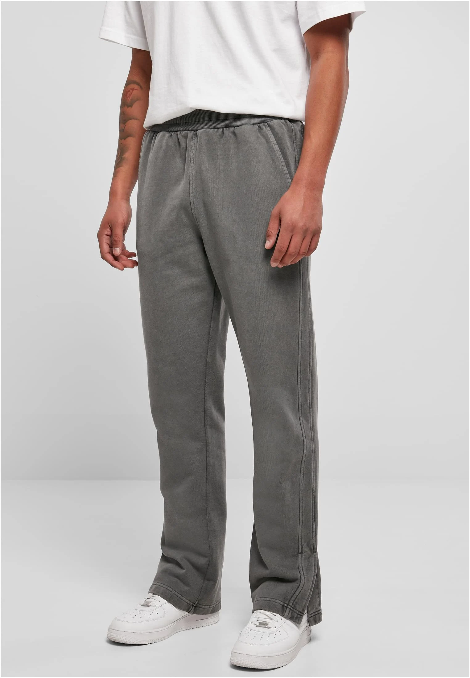 skwm-tb-TB4957_Mw1-02457_e7f17021-b381-440e-bda1-53510905d36a Heavy Terry Garment Dye Slit Sweatpants