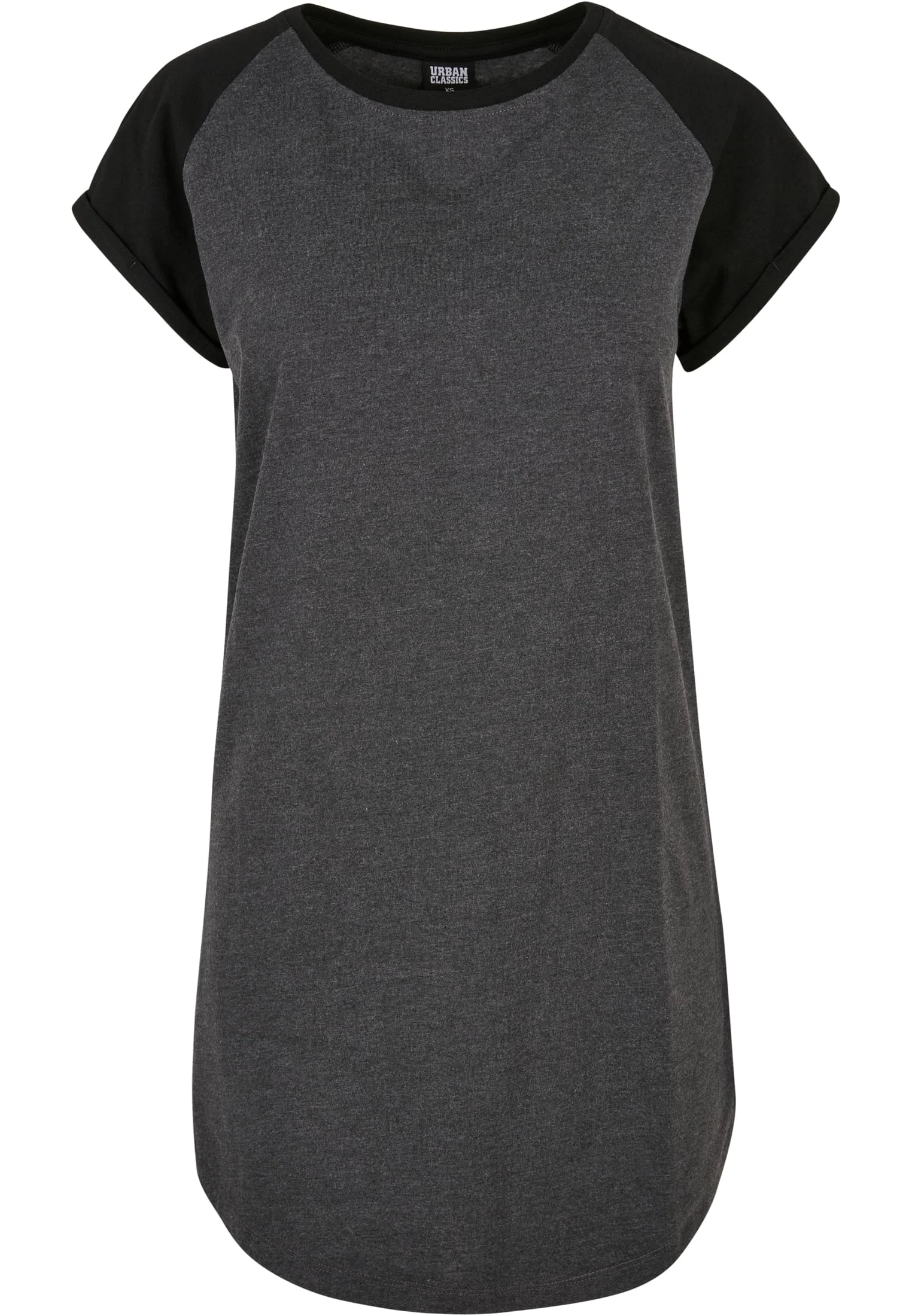 Ladies Contrast Raglan Tee Dress